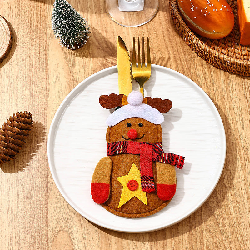 Funny Snowman Cutlery Holder Stornfield
