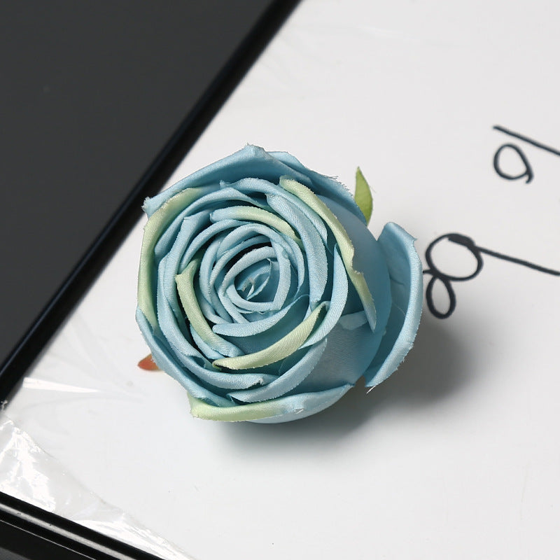 Decorative Satin Rose for Home Decor Display