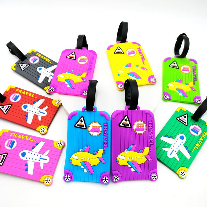 Creative Airplane-Themed Luggage Tag Stornfield