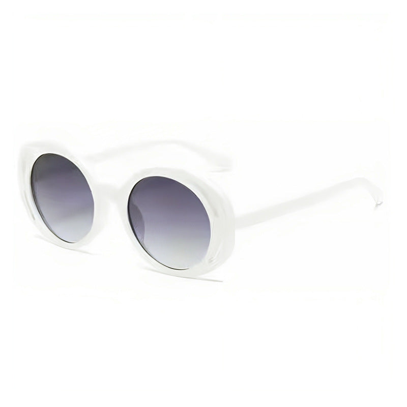 Women Oval Designer Sunglasses with Classic Detail Stornfield