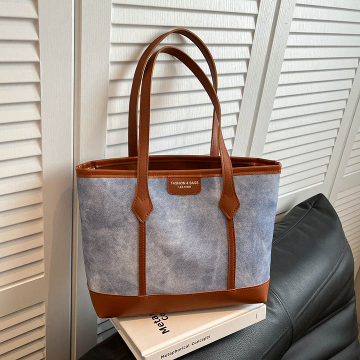 Stylish Leather Tote Bag