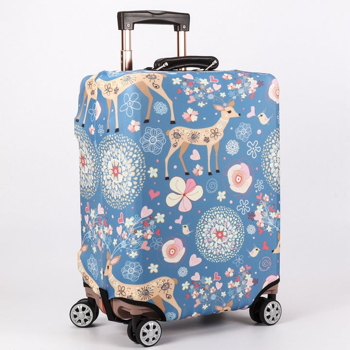 Women's hard-shell suitcase with stylish pineapple motif Stornfield