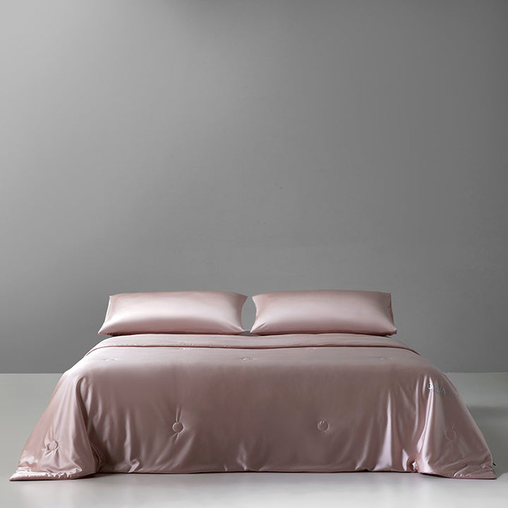 Women Luxury Satin Duvet with Elegant Button Structure Stornfield