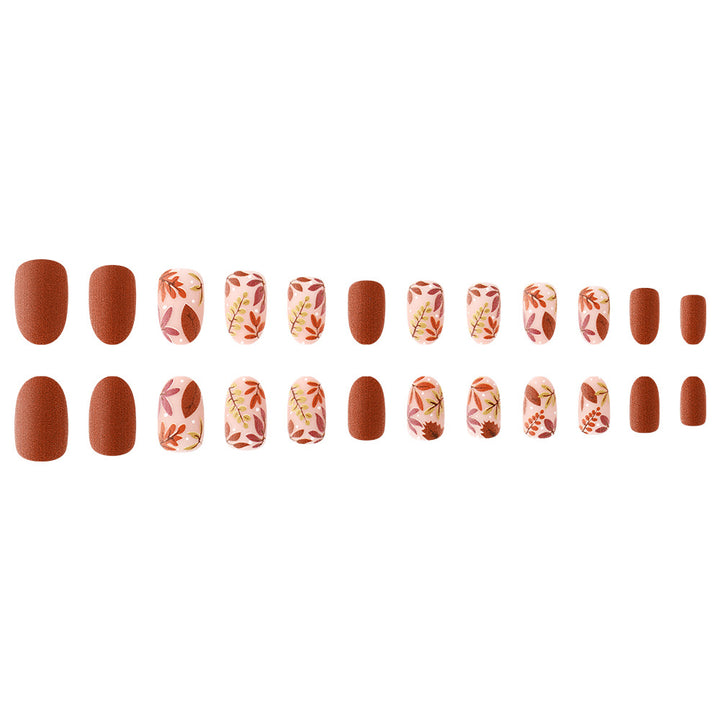 Artistic Autumn-Inspired Nail Art Stornfield