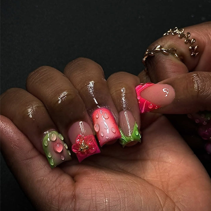 Creative Decorative Press-On Nail Art Set Stornfield
