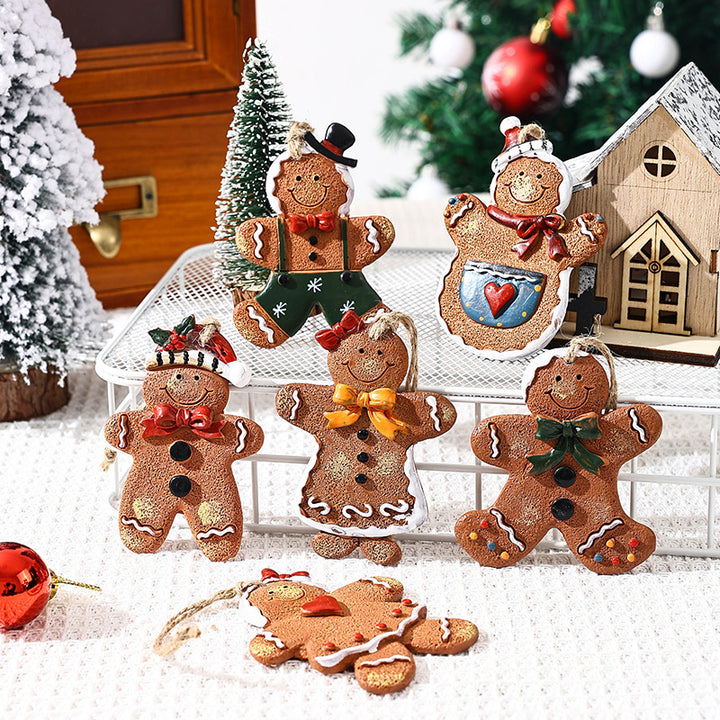 Decorative Christmas figure in gingerbread man design Stornfield