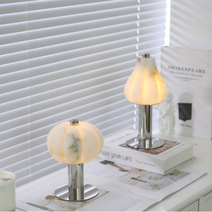 Modern Ceramic Pumpkin-Shaped Table Lamp