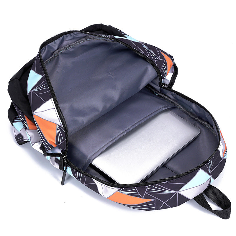 School backpack with multiple compartments and matching accessories Stornfield