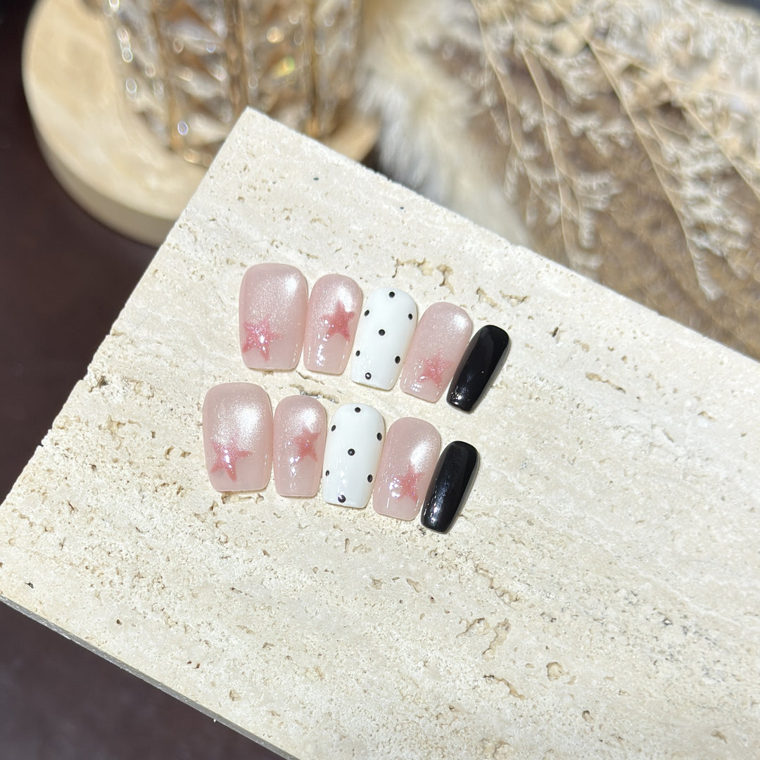 Artistic Press-On Nail Set 1790734418