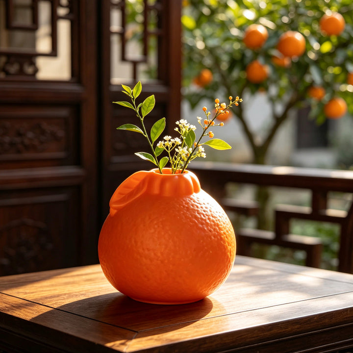 Organic Fruit-Shaped Decorative Vase Stornfeild