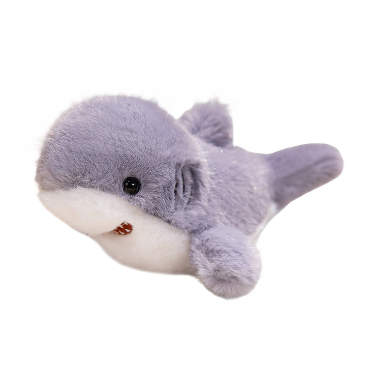 Plush Orca Whale Soft Toy with Ultra-Soft Faux Fur and Curved Huggable Body Stornfield