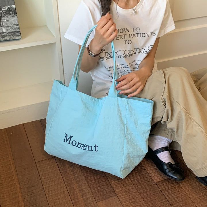 Spacious Canvas Tote Bag