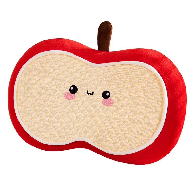 Plush pillow in apple design Stornfield