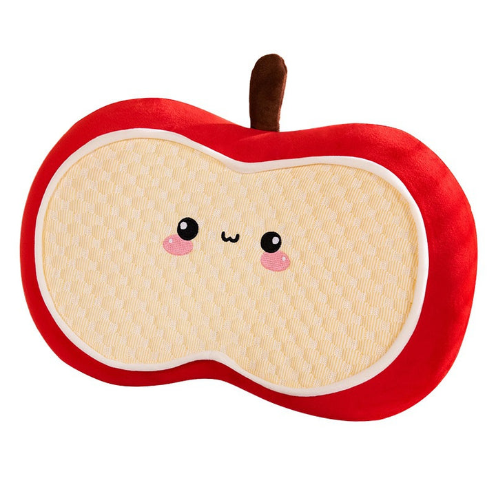 Plush pillow in apple design Stornfield