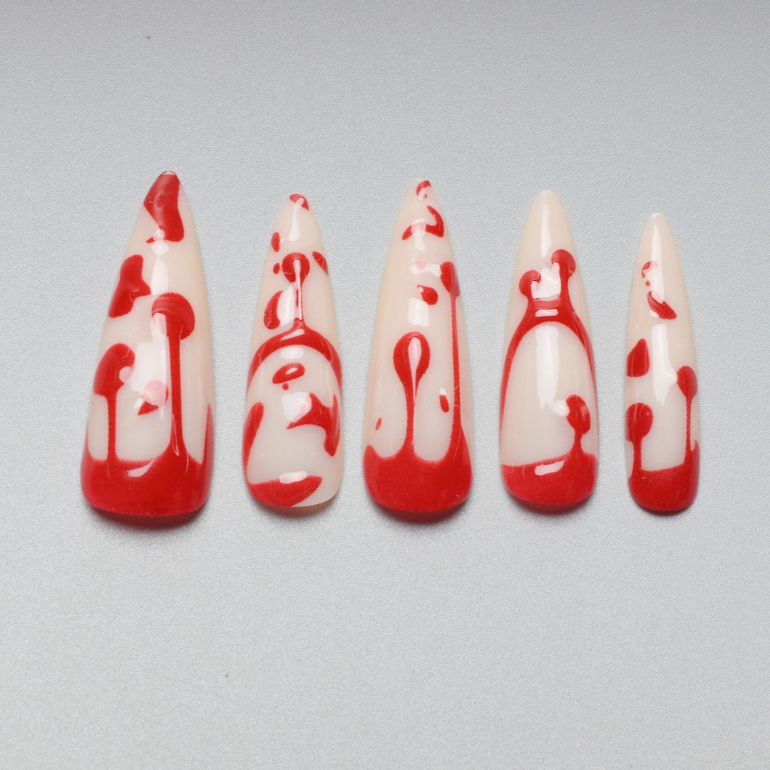 Artistic Halloween Themed Nail Art Stornfield