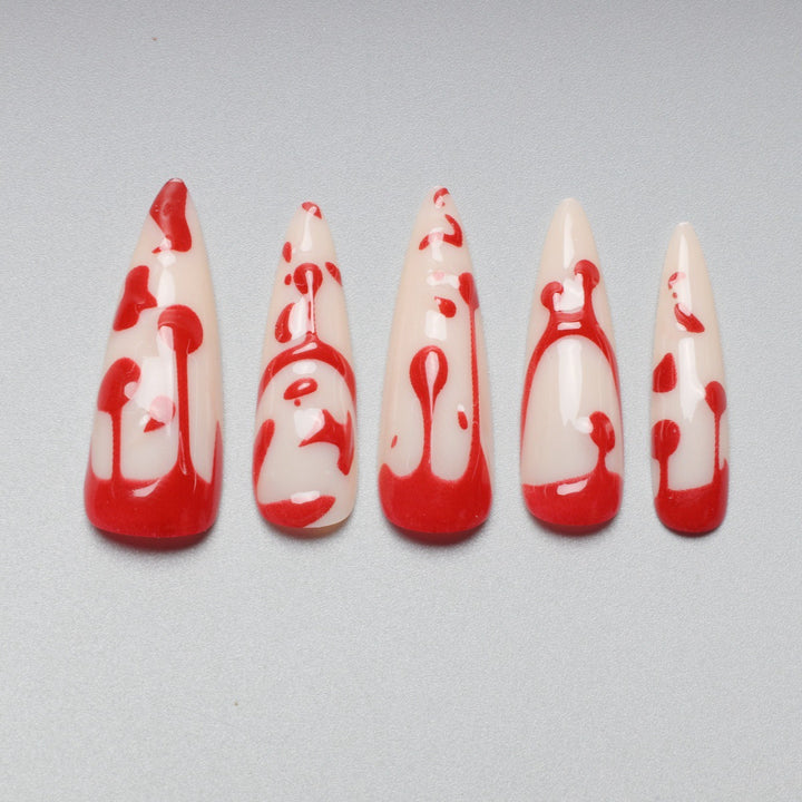 Artistic Halloween Themed Nail Art Stornfield