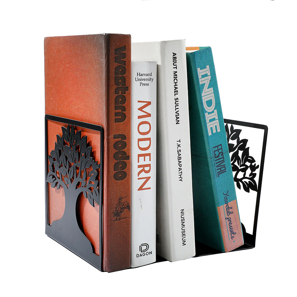 Artistic Tree-Shaped Bookends