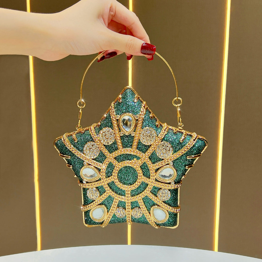 Star-Shaped Evening Handbag