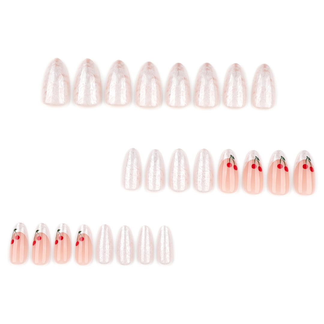 Artful Nail Extensions with Fruity Design Stornfield