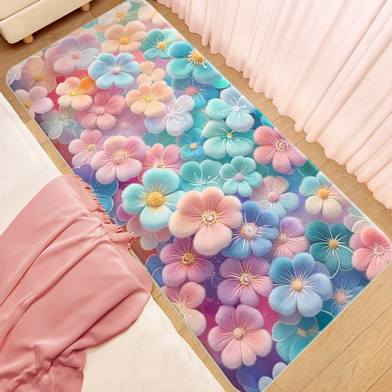 Floral Water-Resistant Area Mat