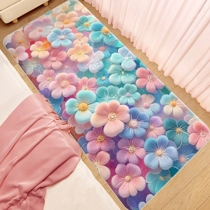 Floral Water-Resistant Area Mat