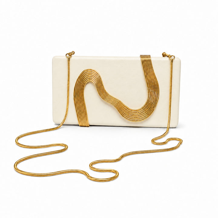 Elegant Structured Evening Clutch