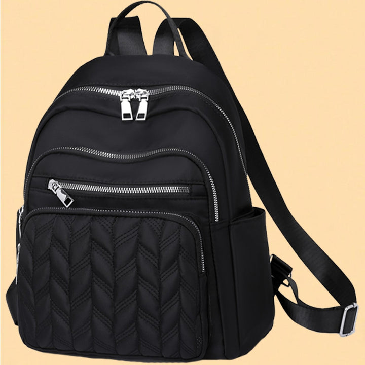 Compact Textured Backpack Stornfield