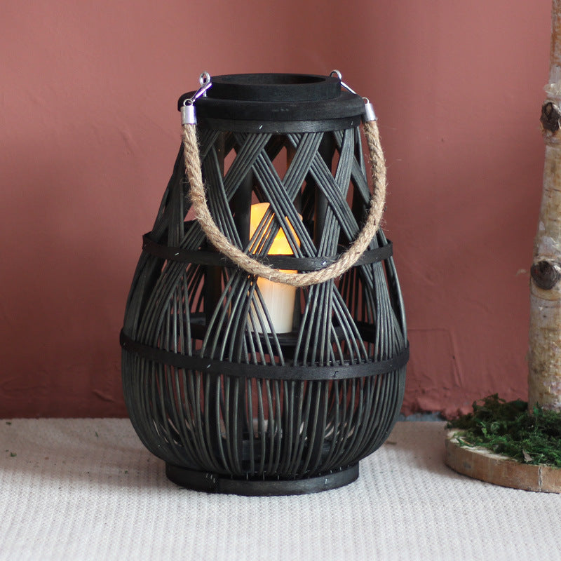 Handmade Rattan Lantern Stornfield