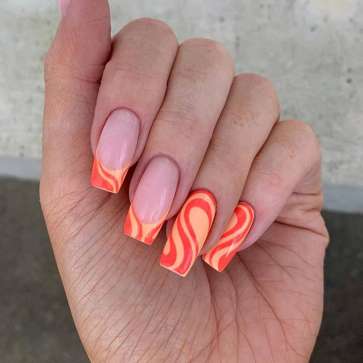 Creative and colorful art nails Stornfield