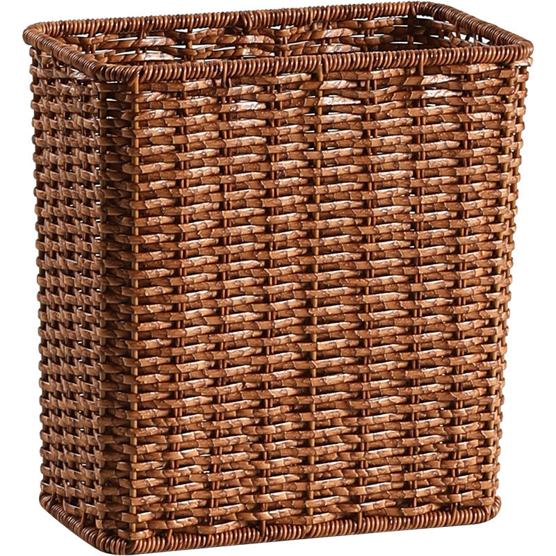 Unisex Rectangular Storage Basket made of handwoven material Stornfield
