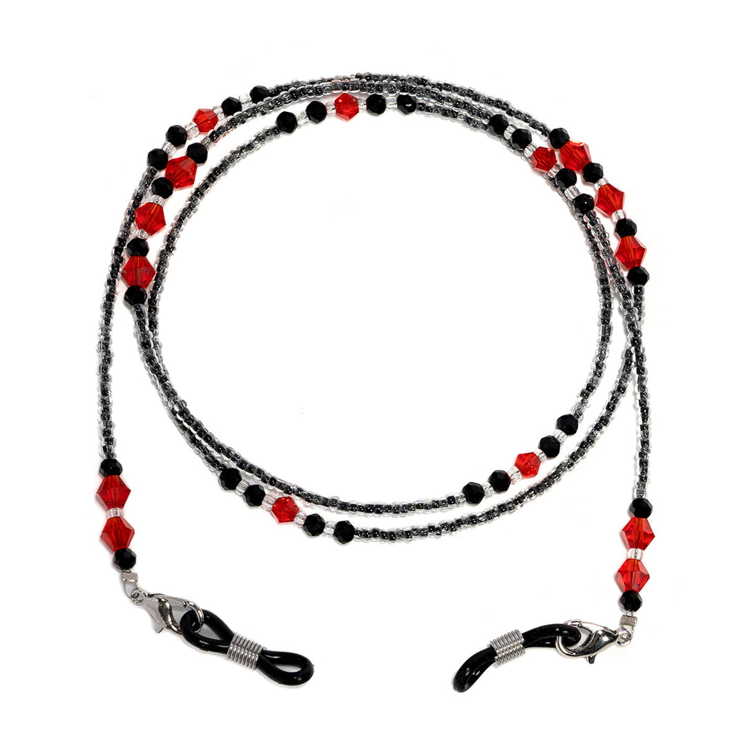 Elegant Purple Beaded Eyewear Chain Stornfield