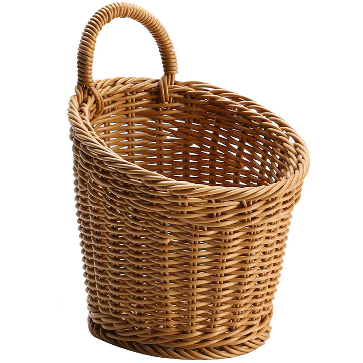 Handcrafted Wicker Storage Basket Stornfield