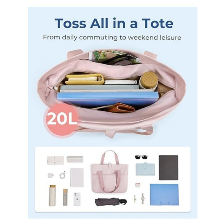 Spacious shoulder bag with removable inner pocket Stornfield