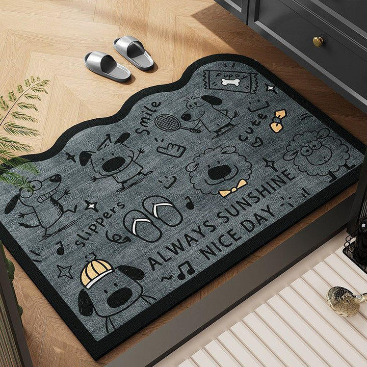 Playful Animal-Themed Entry Mat
