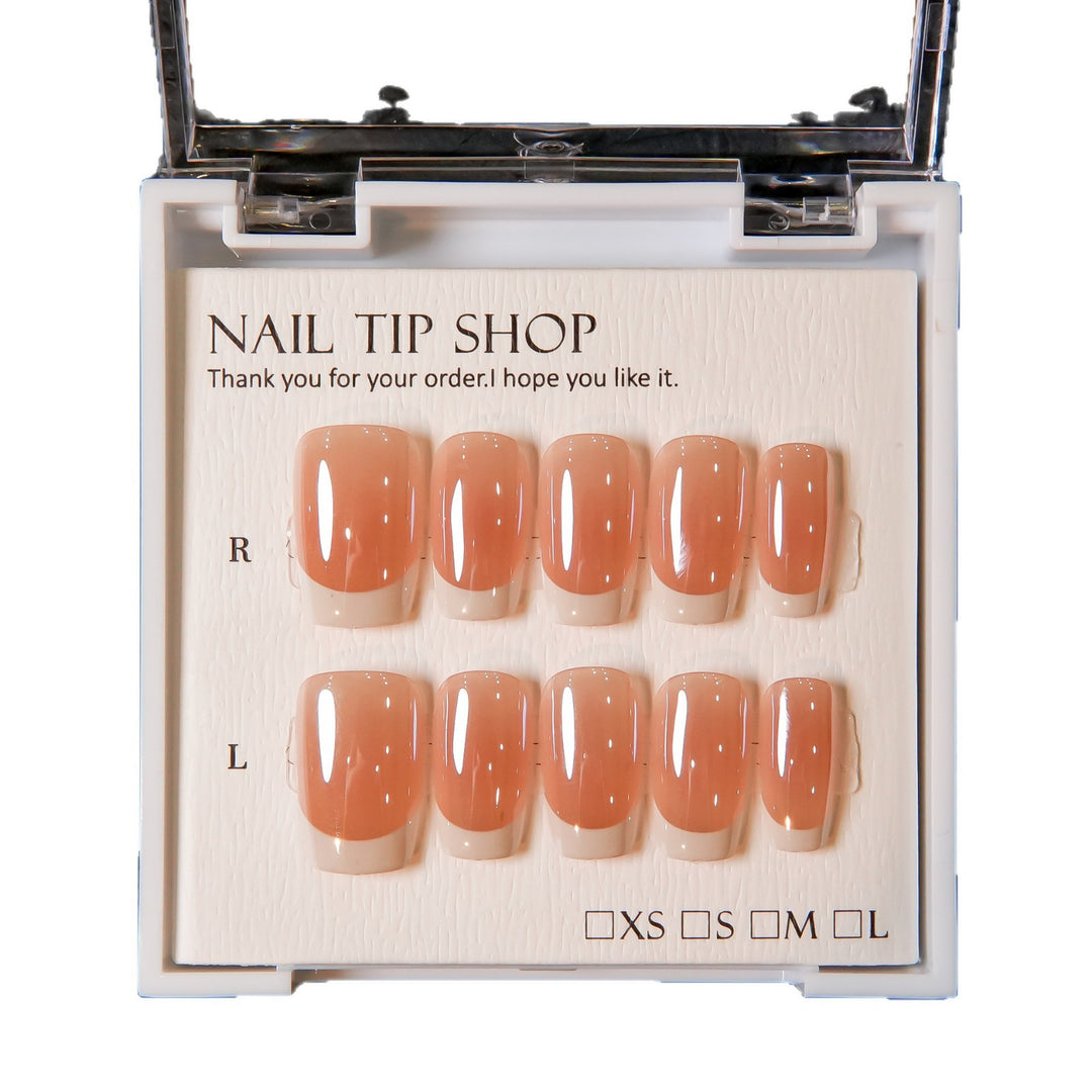 Natural Glossy Press-On Nail Tips