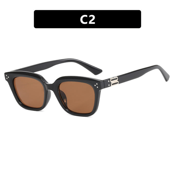 Women oversized sunglasses in modern geometric design Stornfield