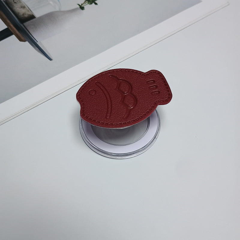 Fish-Shaped Leather Phone Holder Stornfield