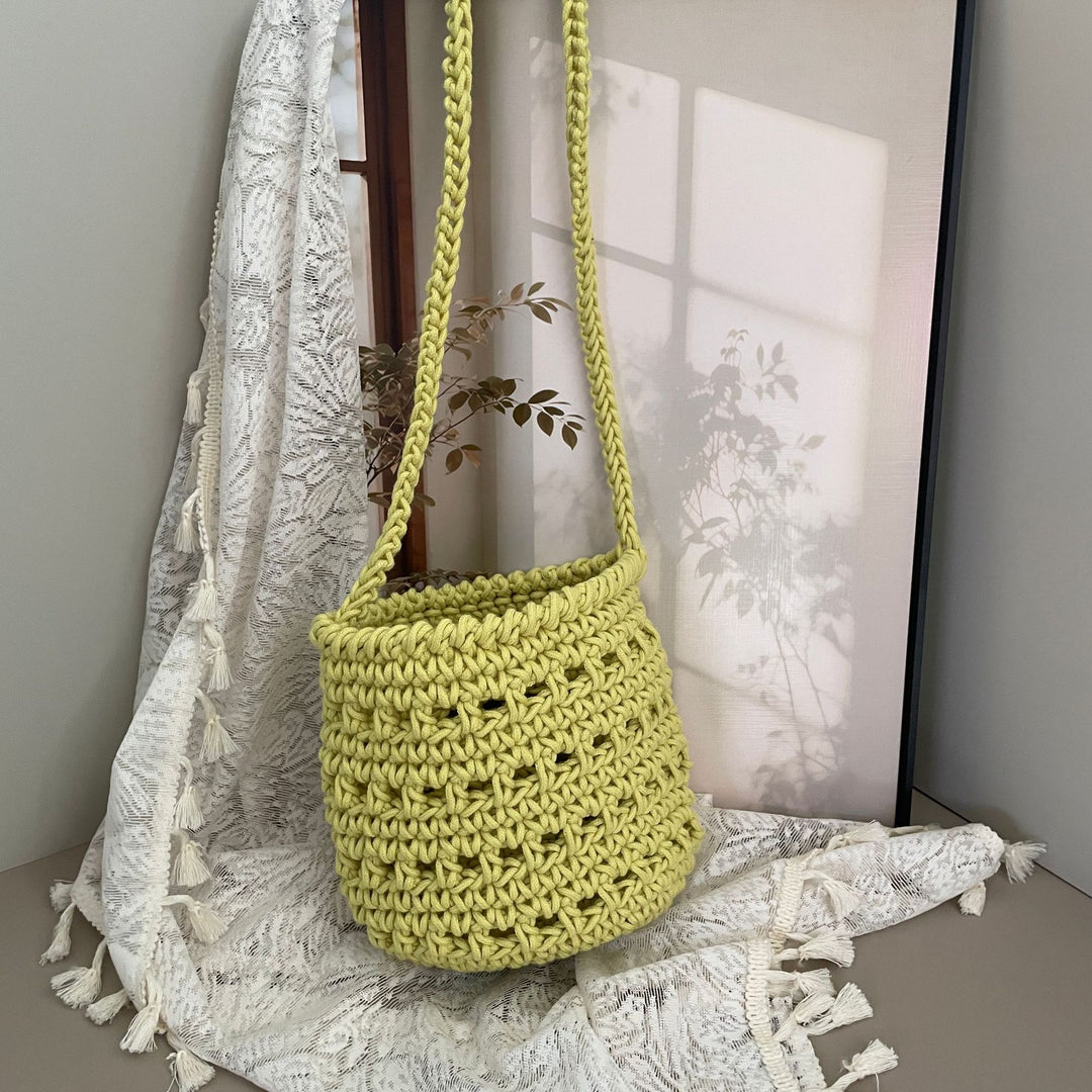 Hand-knotted tote bag Stornfield