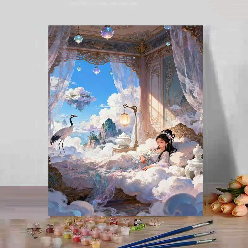 Fantasy Landscape Paint by Numbers Art Kit Stornfield