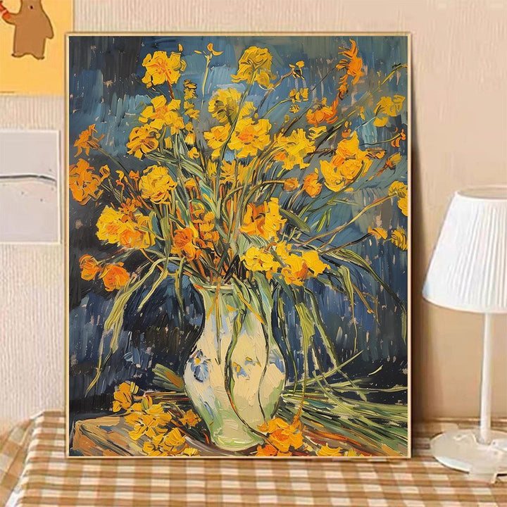 Artistic Floral Still Life Canvas Art Stornfield