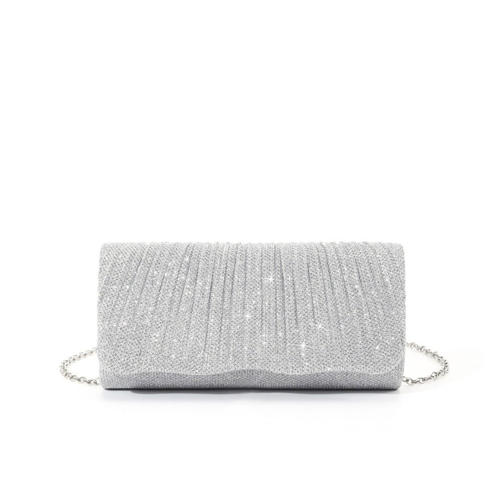 Rhinestone Detail Clutch Bag