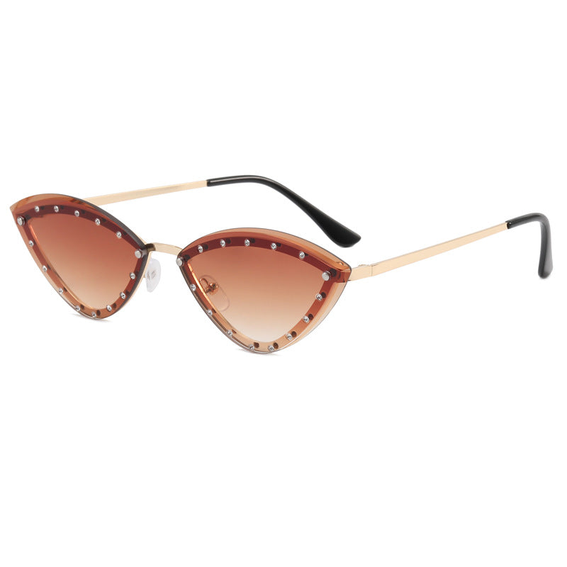Women's Cat-Eye Sunglasses with Glitter Details Stornfield