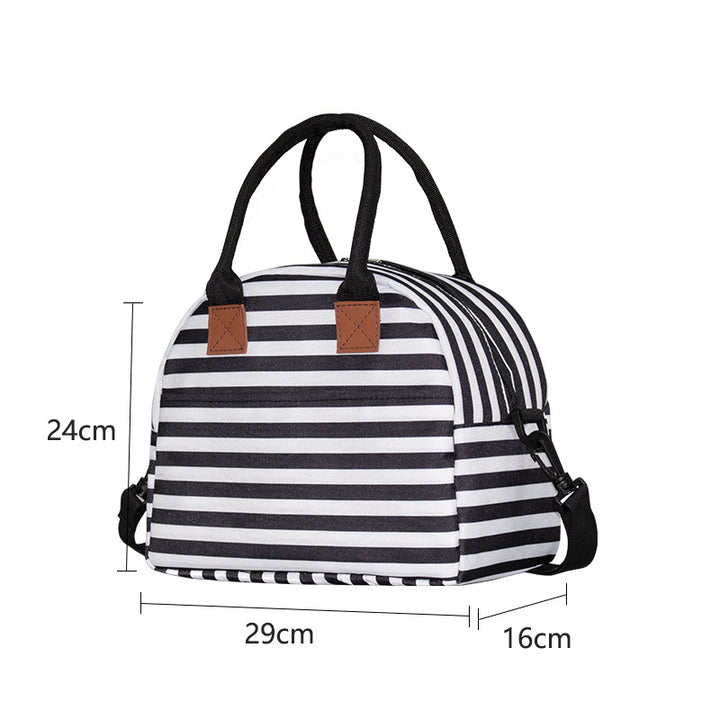 Ladies cooler bag with stylish floral pattern Stornfield