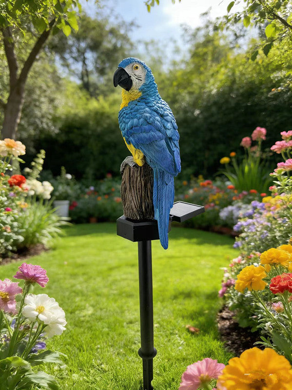 Whimsical Solar-Powered Squirrel Garden Stake Light With Integrated Solar Panel And Warm LED Glow Stornfield