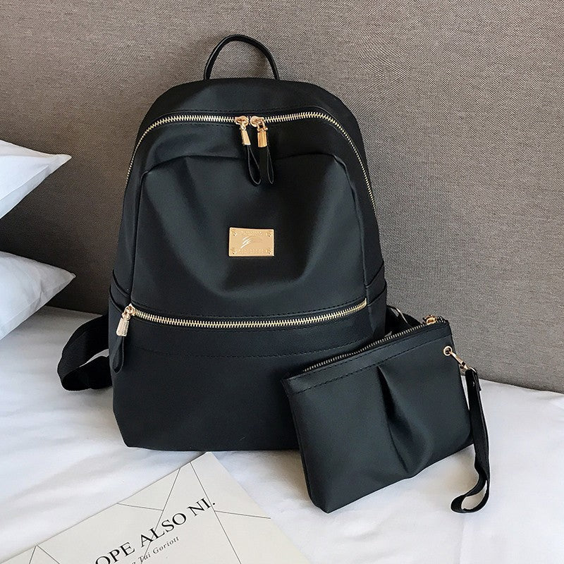 Sleek Multi-Pocket Backpack with Pouch Stornfield