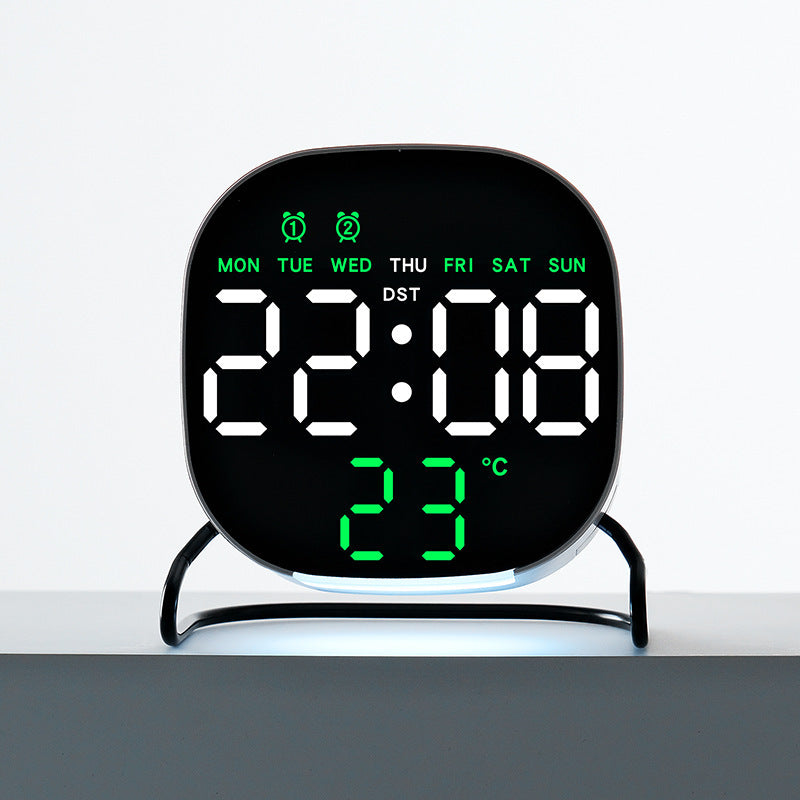Digital alarm clock with temperature and calendar display Stornfield