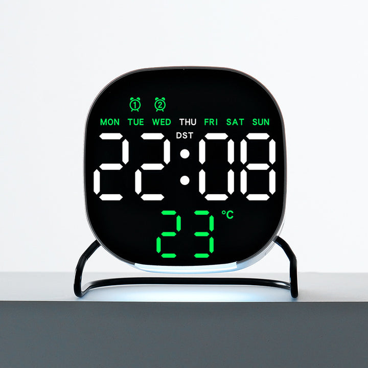 Digital alarm clock with temperature and calendar display Stornfield