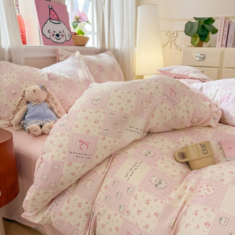 Cartoon-Themed Bedding Set