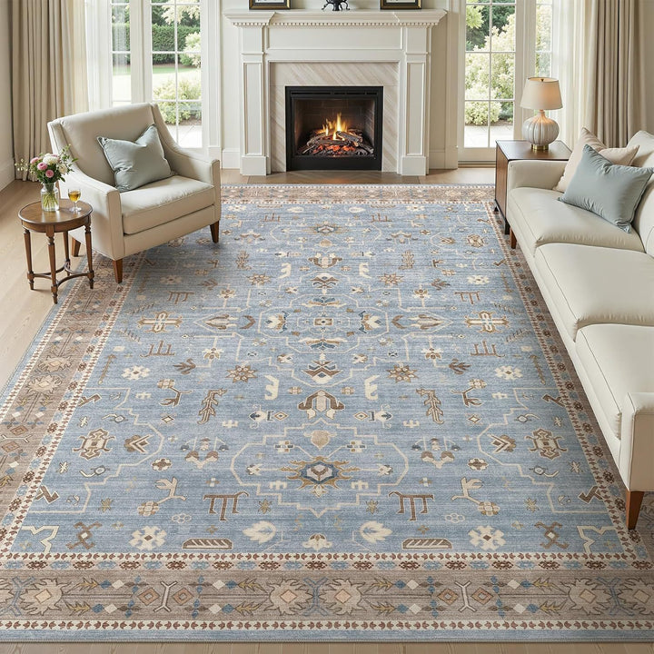 Vintage Floral Area Rug
