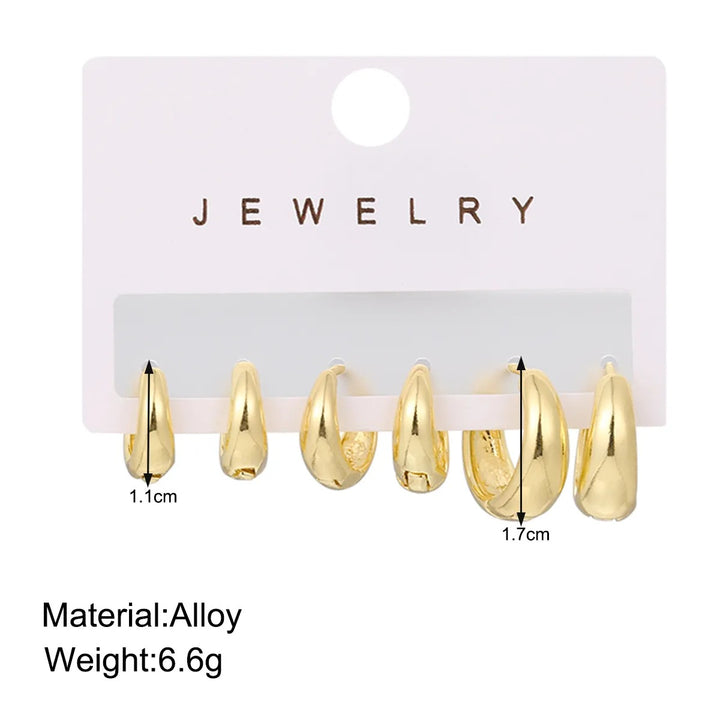 Fashionable Stud Earrings Made of High-Quality Stainless Steel Stornfield